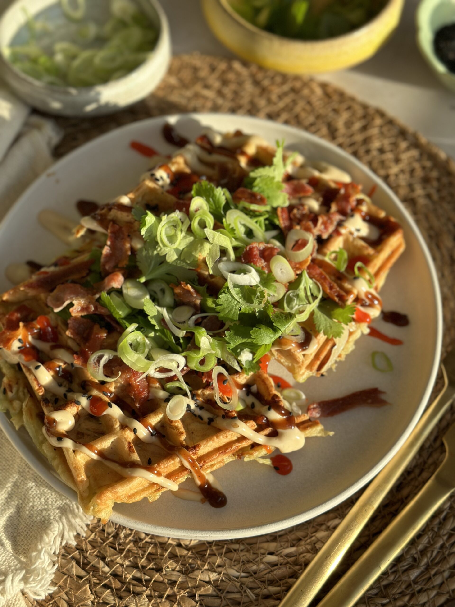 Vaffel okonomiyaki