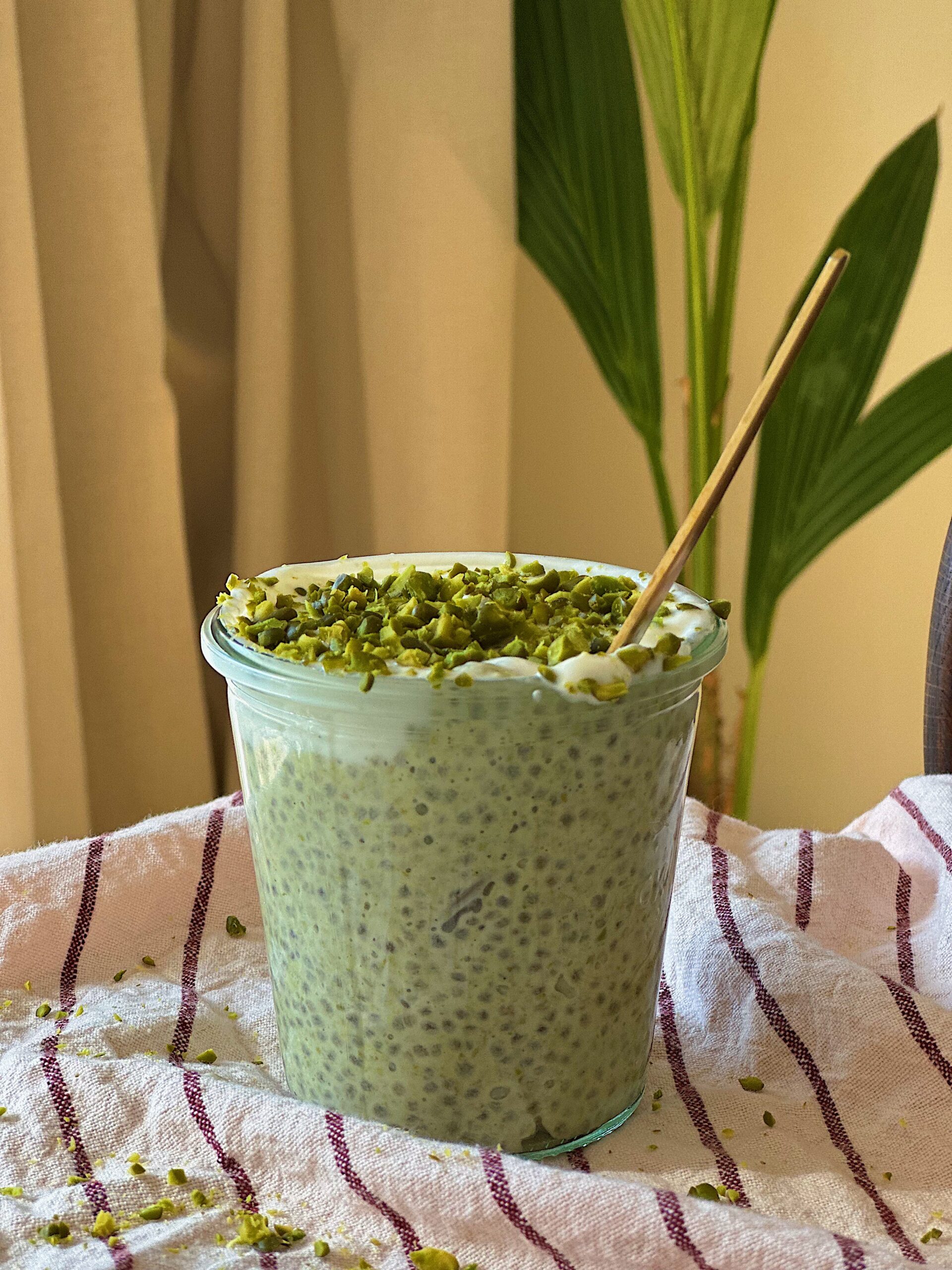 Pistacie Chiagrød
