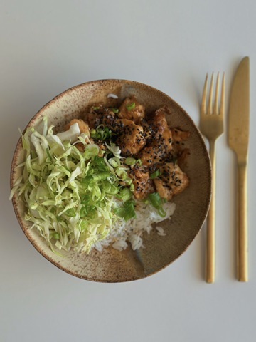 Orange Chicken Bowl